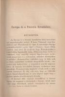 Sorel, Albert: 
Európa és a franczia forradalom. Fordította Szathmáry György.
Budapest, 1888. Magy...
