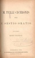 Cicero, Marcus Tullius: 
De imperio Gnaei Pompei. Oratio ad quirites. (Pro lege Manilia.) - Pro P. ...