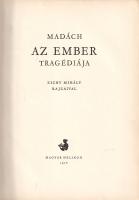 Madách Imre: 
Az ember tragédiája. Zichy Mihály rajzaival. (Számozott.)
(Budapest), 1958. Magyar H...