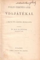 Terentius, Publius Afer: 
Publius Terentius Afer Vígjátékai. Fordította Kis Sándor.
Budapest, 1895...