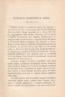 Terentius, Publius Afer: 
Publius Terentius Afer Vígjátékai. Fordította Kis Sándor.
Budapest, 1895...