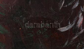 Olvashatatlan jelzéssel (Ivanácz Zsolt József?): Fiatal hölgy. Olaj, falemez. Dekoratív fakeretben. ...