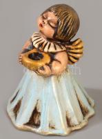 2 darab Bolzano Bozer Italy angyal figura, jelzett, hibátlan, m: 15 cm