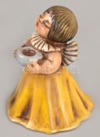 2 darab Bolzano Bozer Italy angyal figura, jelzett, hibátlan, m: 15 cm