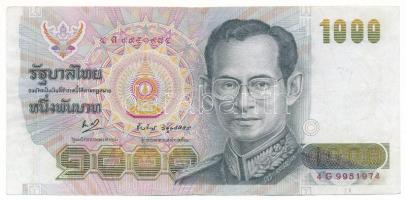 Thaiföld 1992. 1000B "4 G 9951974" T:F Thailand 1992. 1000 Bahts "4 G 9951974" C:F Krause P#92
