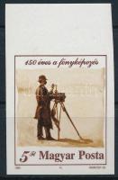 1989 150 éves a fényképezés vágott ívszéli bélyeg