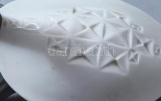 Royal Dux art deco teknős. Jelzett, farka sérült, h: 14 cm