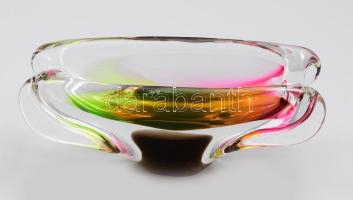 Modernista váza. Terv.: Josef Rozinek. Jelzés nélkül, 19 cm