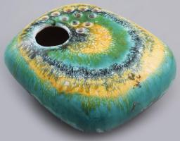 Iparművész ikebana. Jelzett, 17x15 cm