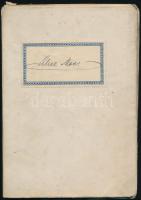 1937 "Mein Ahnen-Paß", német harmadik birodalmi származási igazolvány (árja származás tanúsítására), sok bejegyzéssel, bélyegzésekkel