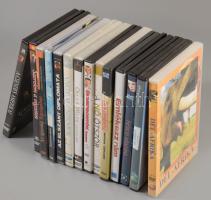 14 darab filmes DVD, közte Szörny Rt., Az elszánt diplomata, Angyali szemek, Oscar Wilde, Fahrenheit...
