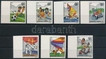 1985 Nemzetközi ifjúsági év vágott ívszéli sor (4.000)