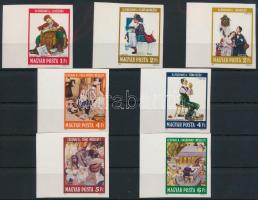 1981 Festmények XVIII. - Híres illusztrátorok vágott ívszéli sor (4.500)