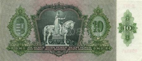 1936. 10P (2x) egymás utáni sorszámmal T:I
