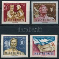 1959 Szovjet bélyegkiállítás vágott sor (5.000)