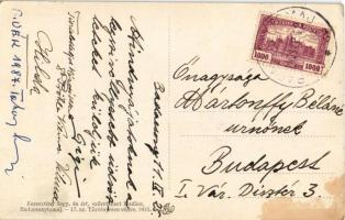 1925 Badacsony, kereszt a hegytetőn. Keresztény fogyasztási szövetkezet kiadása (fl)