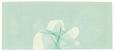 1943. 10P tervezet próbanyomata, csak előlapi nyomat, utánnyomás Dr. Gara Miklós (szerk.): Nyomdaipa...