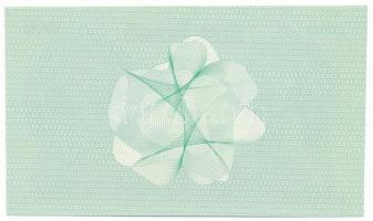 1942. 1000P tervezet próbanyomata, csak előlapi nyomat, utánnyomás Dr. Gara Miklós (szerk.): Nyomdai...