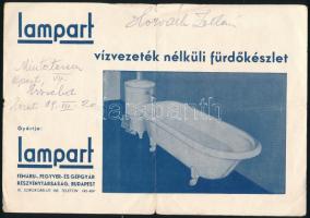 Lampart vízvezeték nélküli fürdőkészlet, prospektus, hajtott