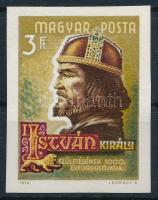 1970 Szent István IV. vágott bélyeg (ujjlenyomat / fingerprint)
