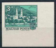 1973 Tájak-városok II. 3Ft vágott ívsarki bélyeg
