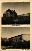 1944 Poroskő, Poroskovo, Poroshkovo; erdőgondnokság, polgári iskola. Hangya kiadása / forestry office, school (EK)