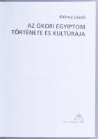 Kákosy László: Az ókori Egyiptom története és kultúrája. Bp., 1998, Osiris. Első kiadás! Kiadói kart...