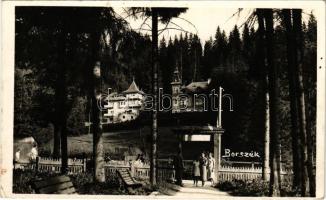 1942 Borszék, Borsec; Marika Villa. Heiter György fényképész eredeti felvétele és kiadása (EK)
