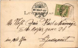 1905 Resicabánya, Resica, Resicza, Resita; Igazgatósági épület, Polgári iskola télen. Weiss Adolf ki...