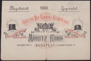 ca 1880-1890 3 db fejléces számla: Goldberger Dávid, Pláger Mór ruha kereskedők nagykőrös 2 db reklá...