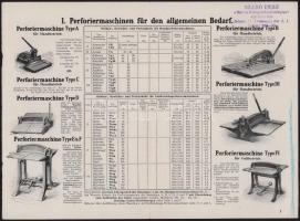 cca 1930 Bp. VI., Podmaniczky u. 2., Szabó Imre a Roto és Debego sokszorosítógépgyár képviselőjének ...