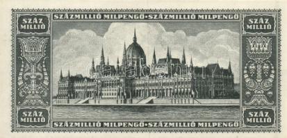 1946. 10.000BP (2x) + 100.000BP (2x) eltérő színváltozat + 100.000.000MP (2x) T:I