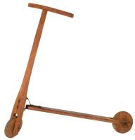 Régi fa roller 70x73 cm