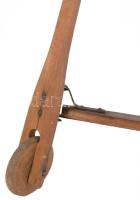 Régi fa roller 70x73 cm