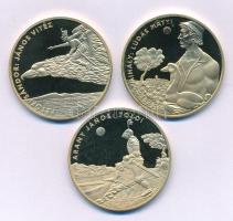 2001. 200Ft Cu-Zn (3xklf) az "Ifjúsági Irodalom" sorozat különböző emlékkiadásai, mind kap...