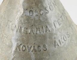 Kölcsön kanna Hungária Petróleum feliratos fém kanna 33 cm