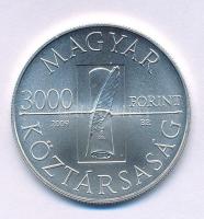 2009. 3000Ft Ag "Kazinczy Ferenc születésének 250. évfordulója" kapszulában T:BU Adamo EM224