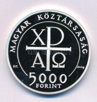 2009. 5000Ft Ag "Kálvin János születésének 500. évfordulója" kapszulában T:PP Adamo EM226