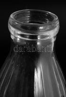 Tejért üveg feliratos, hibátlan 20 cm