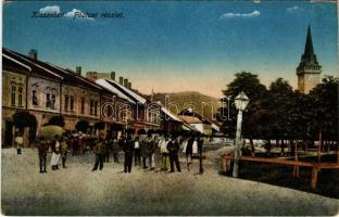 1917 Kisszeben, Sabinov; Fő utca, Birnbaum üzlete. Stehr Gusztáv kiadása / main street, shop (EK)