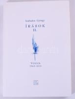Szabados György: Írások II. Versek 1965-2011. Szombathely, 2011, BKL, 164 p. Kiadói papírkötés.