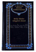 Bródy Sándor válogatott drámái. A Magyar Dráma Gyöngyszemei 6. Bp.,1996,Unikornis, 400+8 p. Kiadói aranyozott egészműbőr-kötés.