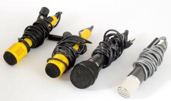 4 db régi mikrofon Hama, stb.