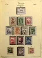 Ausztria 1945-1997 Túlnyomórészt postatiszta gyűjtemény, 1959-től csak 29 bélyeg hiányzik, előnyomot...