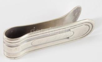 Ezüst (Ag) pénzcsipesz, jelzett 21 g