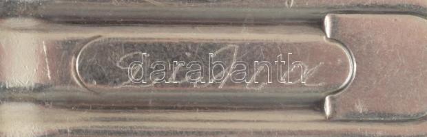 Ezüst (Ag) pénzcsipesz, jelzett 21 g