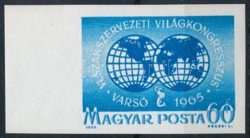 1965 Évfordulók - Események (III.) 60f ívszéli vágott bélyeg