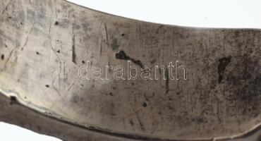 Ezüst (Ag) gyűrű, jelzett 1,95 g m: 52