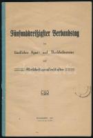 1921 Nagyszeben, takarékszövetkezet német nyelvű nyomtatványa, 29p