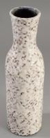 Hódmezővásárhelyi fehérmázas váza, hibátlan, m: 31 cm